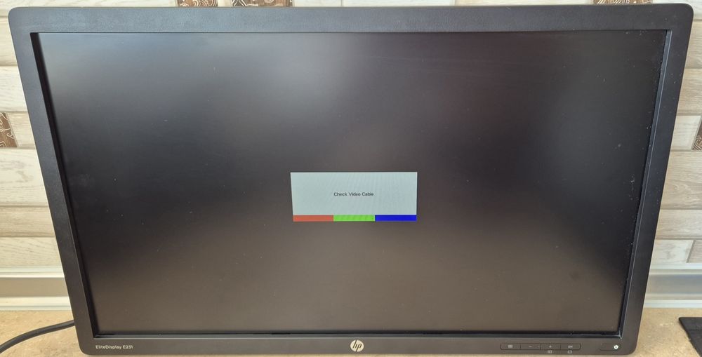 Монітор 23" HP EliteDisplay E231 (FullHD, VGA/DVI/DisplayPort) без підставки