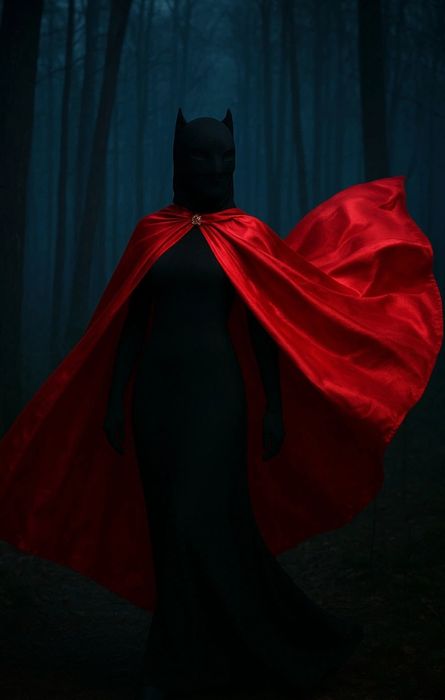 Karnawałowy płaszcz czerwone na Halloween , Sylwester