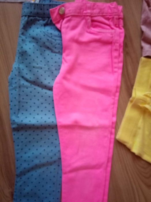 Zestaw ubrań dziewczynka 110/116