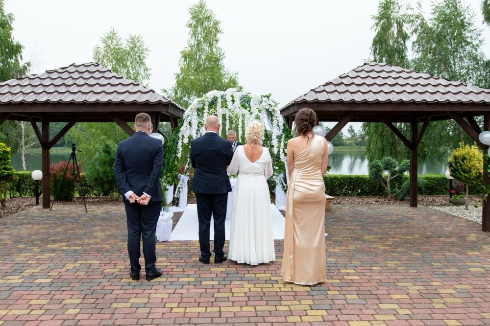 Suknia ślubna boho 42