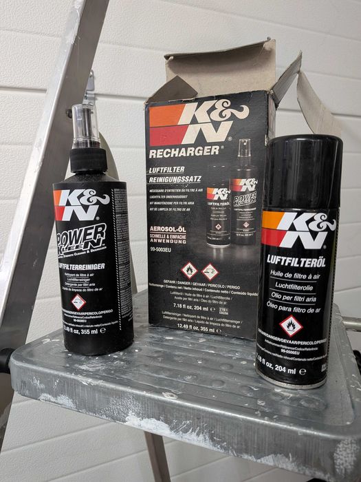 Kit limpeza e lubrificação Filtro K&N 99-5003EU