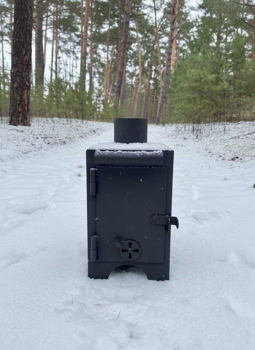 Буржуйка металева піч на дровах котел нова