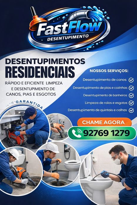 Desentupimento de esgoto 24 horas