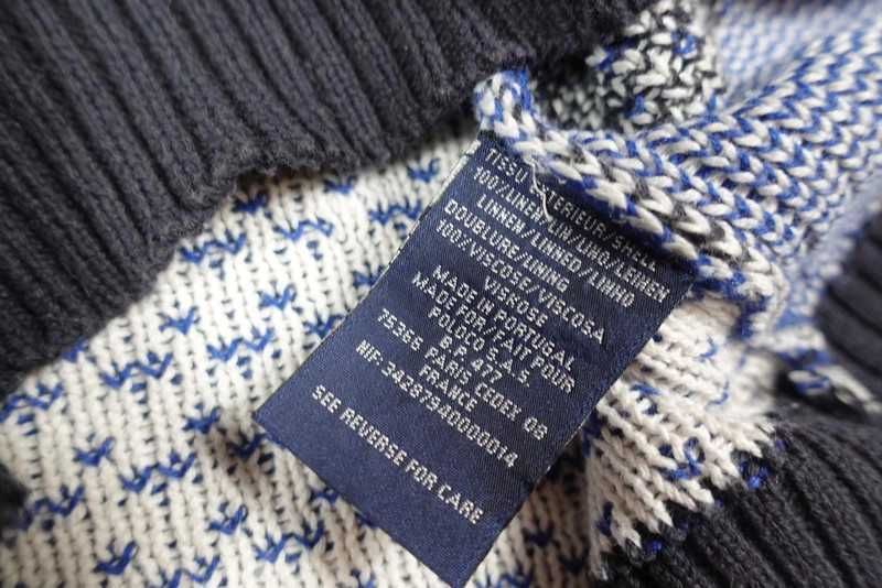 Polo Ralph Lauren Sweater Ski Świąteczny Narty Len Unikat M