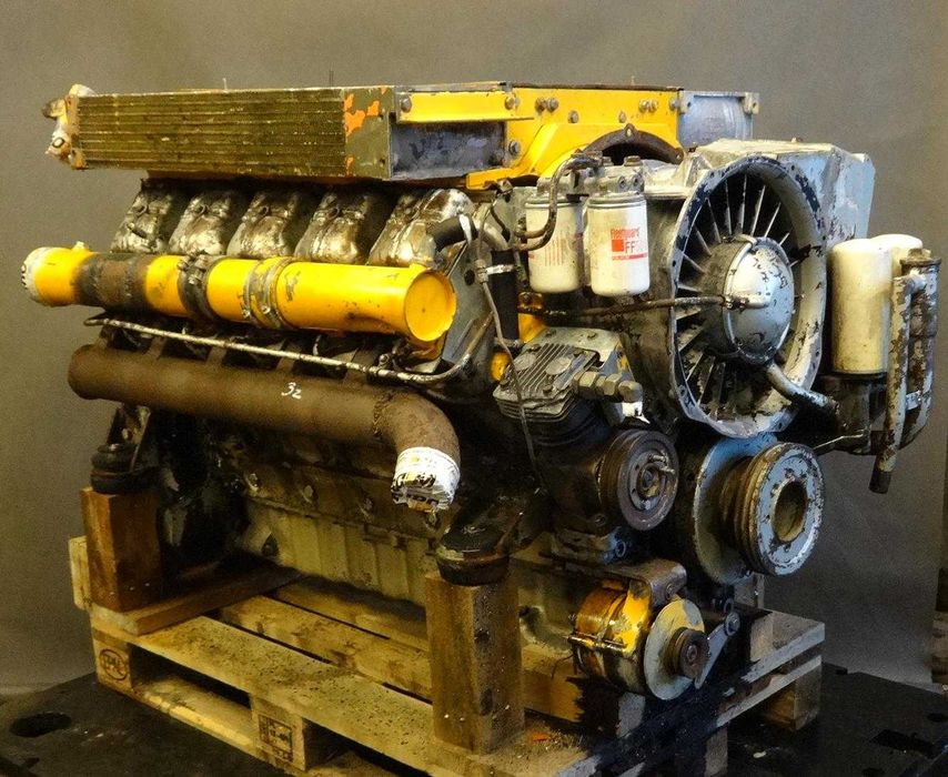 Silnik spalinowy - Deutz F10L413 - V10 chłodzony powietrzem