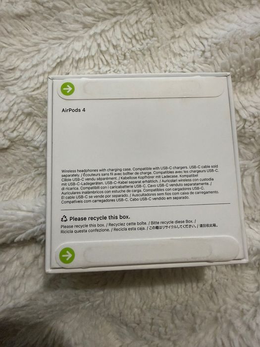 Słuchawki AirPods 4 - NOWE, nieotwierane
