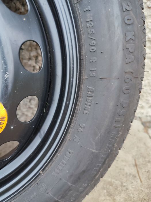 Alfa Romeo MiTo koło dojazdowe 15 '