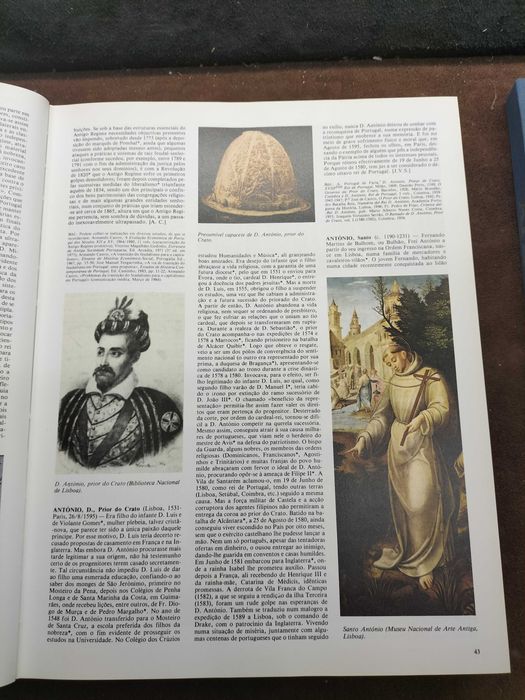 Livro "Dicionário Enciclopédico da História de Portugal" (CXL1)