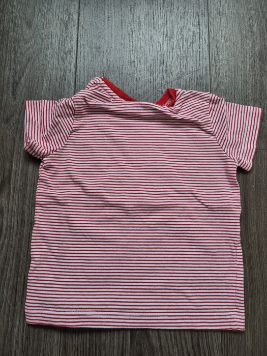 Koszulka paski T-shirt lato 80 dla chłopca