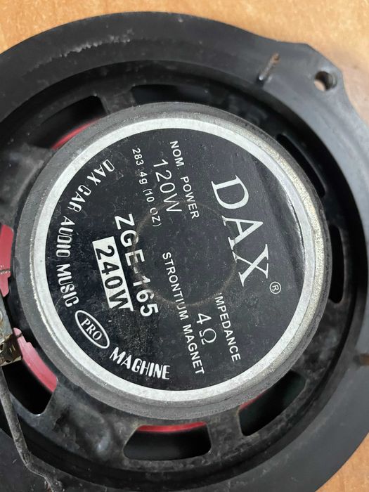 Głośnik głośniki 2 szt  Firmy DAX 240W stan idealny