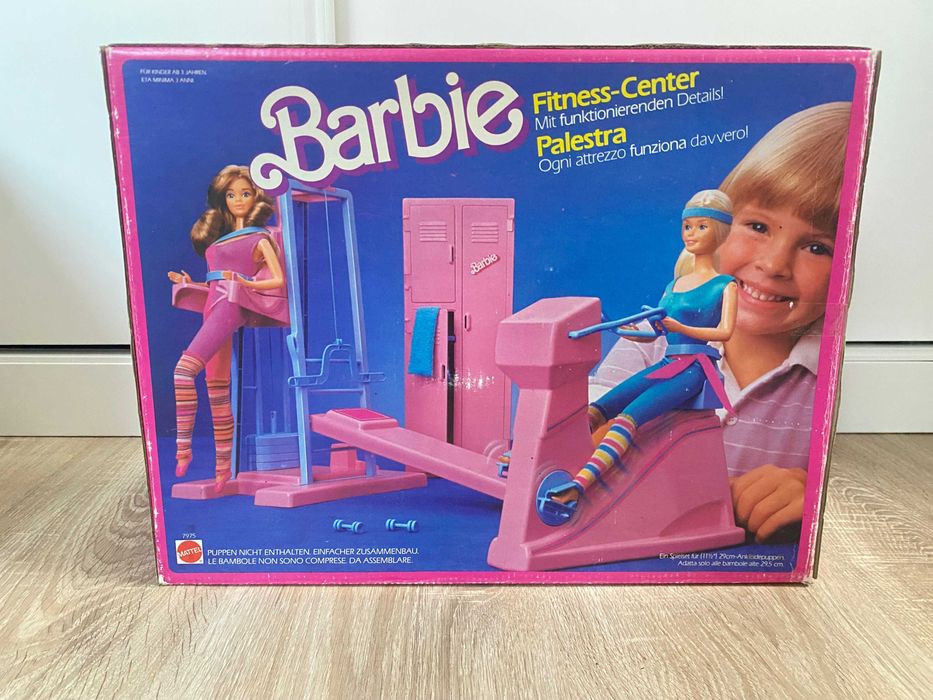 Ginásio da Barbie dos anos 80 (caixa intacta)