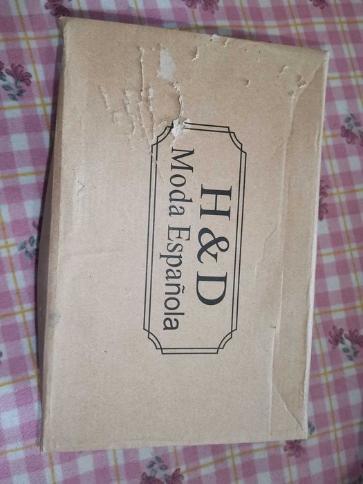 Sapato imitação renda