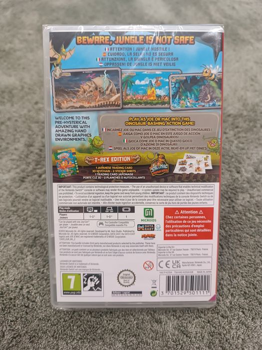 New Joe & Mac Caveman Ninja (Switch)