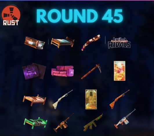 Твич Дропс Набори 45-49 Rust +Kick drop: 9 грн. - Магазин