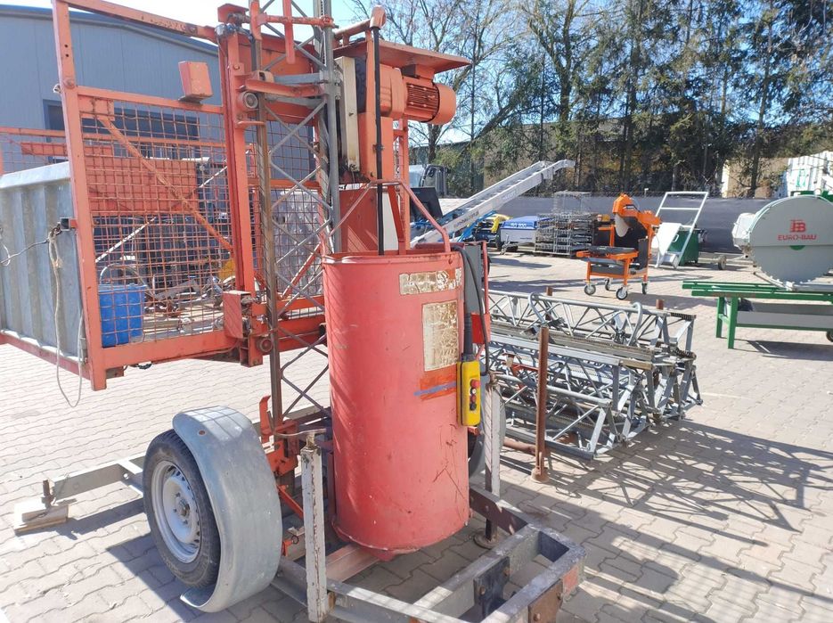 Winda budowlana STEINWEG OPTILIFT Z-500 kg wciągarka zwyżka dźwig