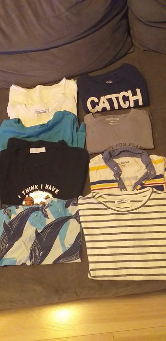 Koszulka bluzka zestaw 134 146