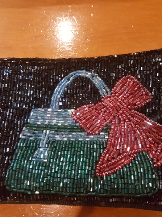 Carteira e Porta moedas em missanga