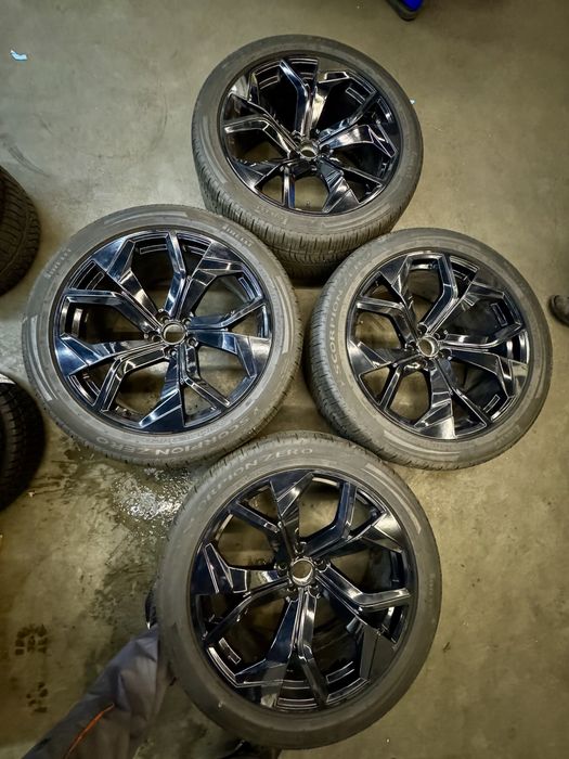 Диски с шинами audi q7-q8 R22 с шинами 295/40 pirelli 5x112 et30 9,5j