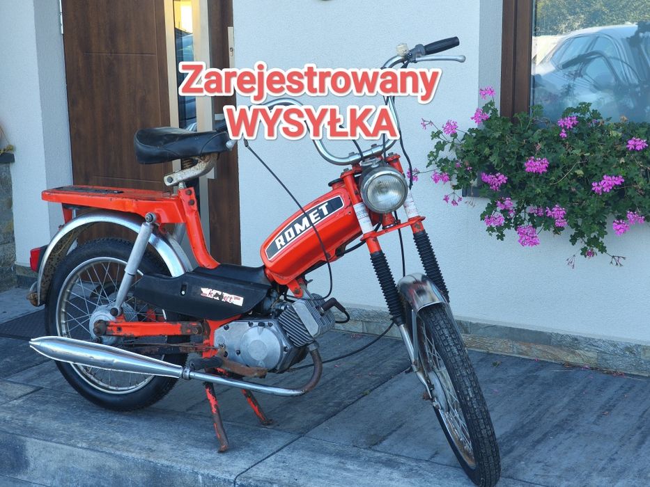 Romet Kadet Wysyłka Zarejestrowany jeżdzący ! Oryginalny Stan 1984r.