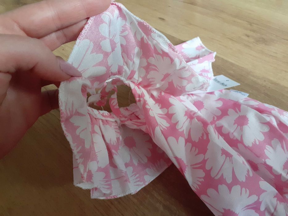 Komplecik 3 częściowy spódniczka bluzeczka opaseczka