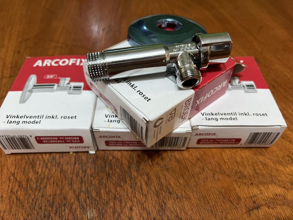 Broen Valve arcofix 1/2" x 3/8" long
