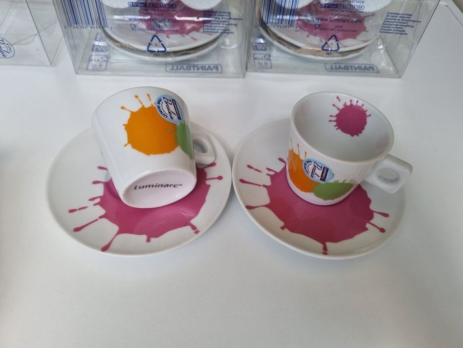Conjunto café porcelana Luminarc - Novo