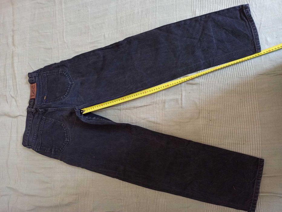 Jeansy Lee czarne rozm 32/32