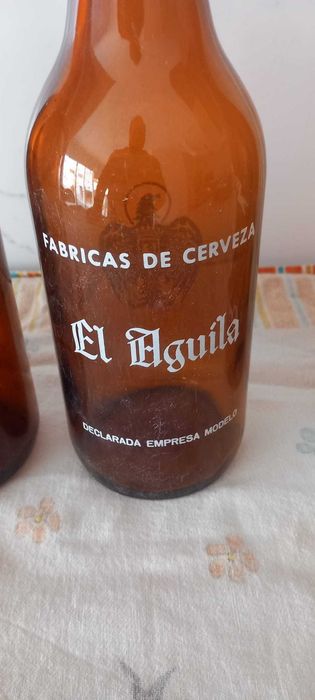 Lote garrafas serigrafadas 1lt vintage