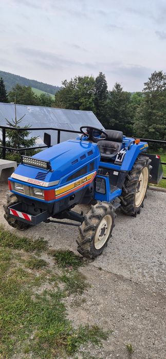 Traktorek iseki 18.5km + łyzka + glebogryzarka