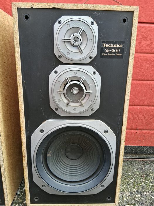 Par Colunas Som / Pair of Speakers Technics SB-3630 - VINTAGE (1986)