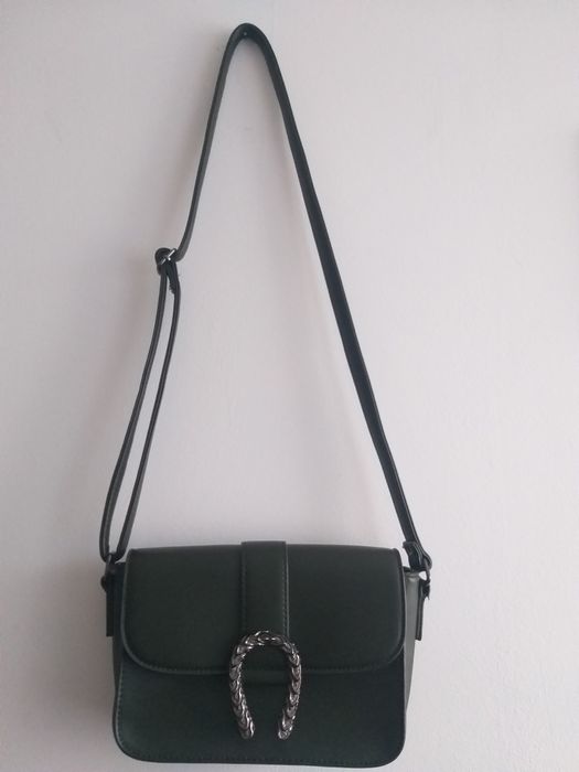 Torebka z klamrą podkową