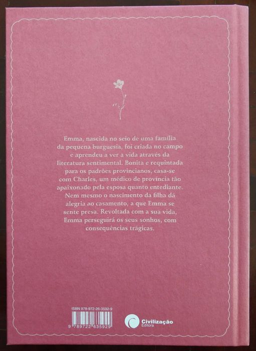 Livro "Madame Bovary" - Gustave Flaubert