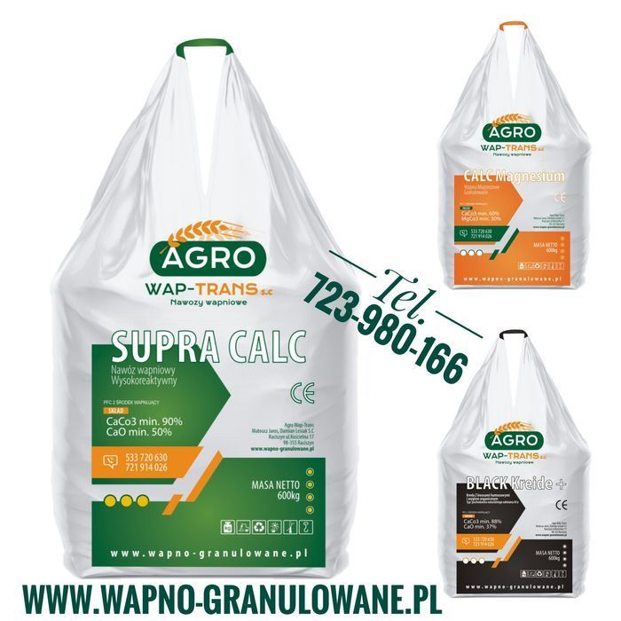 Wapno granulowane