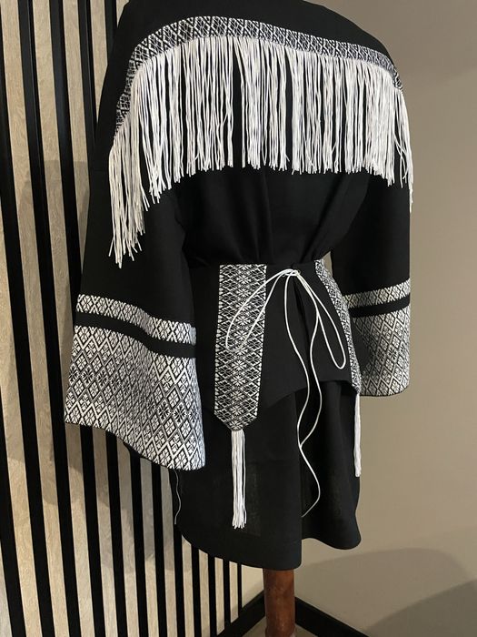 Вишиванка сукня- кімоно