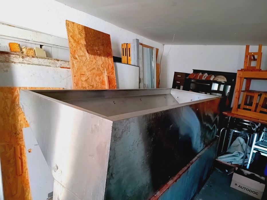 Hotte chaminé com 3 metros