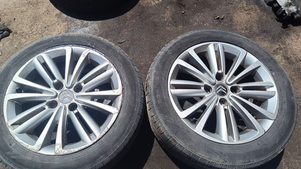 Диски Комплект колес Peugeot R16 5х108 диски и резина Citroen C4 Пежо