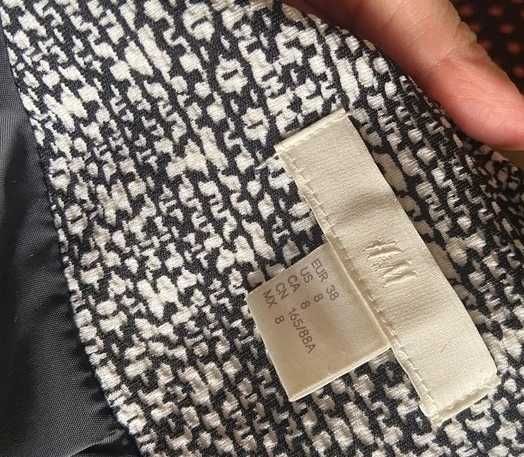 H&M plaszcz narzutka wzory m l