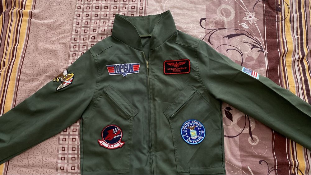 Косплей чоловічий комбінезон ВПС Топ Ґан Меверік / Top Gun Maverick