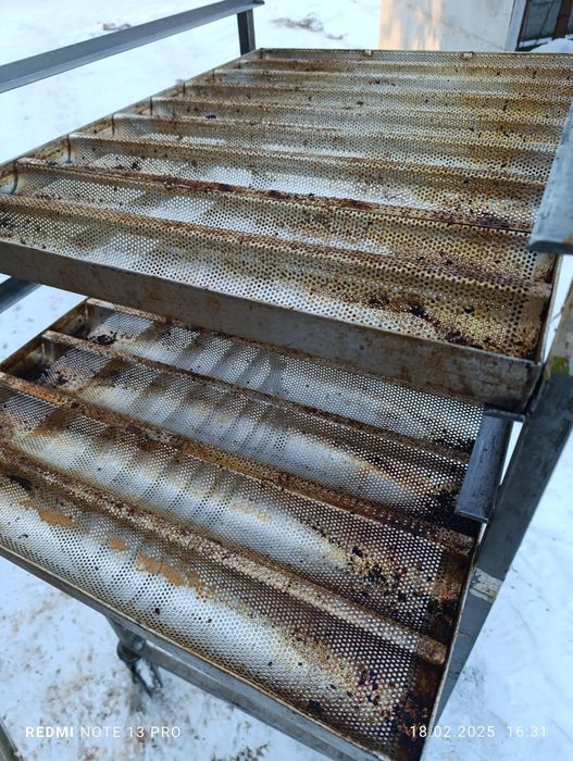 Протвінь пекарський для багетів