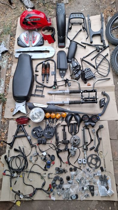 Картер Bajaj Boxer BM125 X, 150Х баджадж боксер