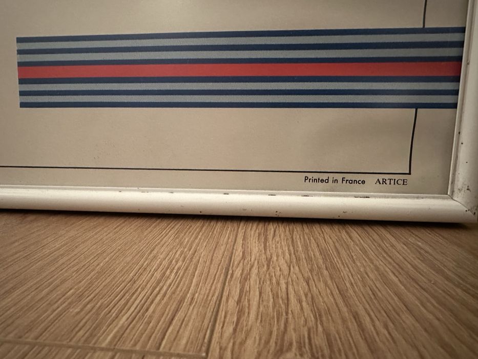 Poster vintage Martini Racing 1968-1990