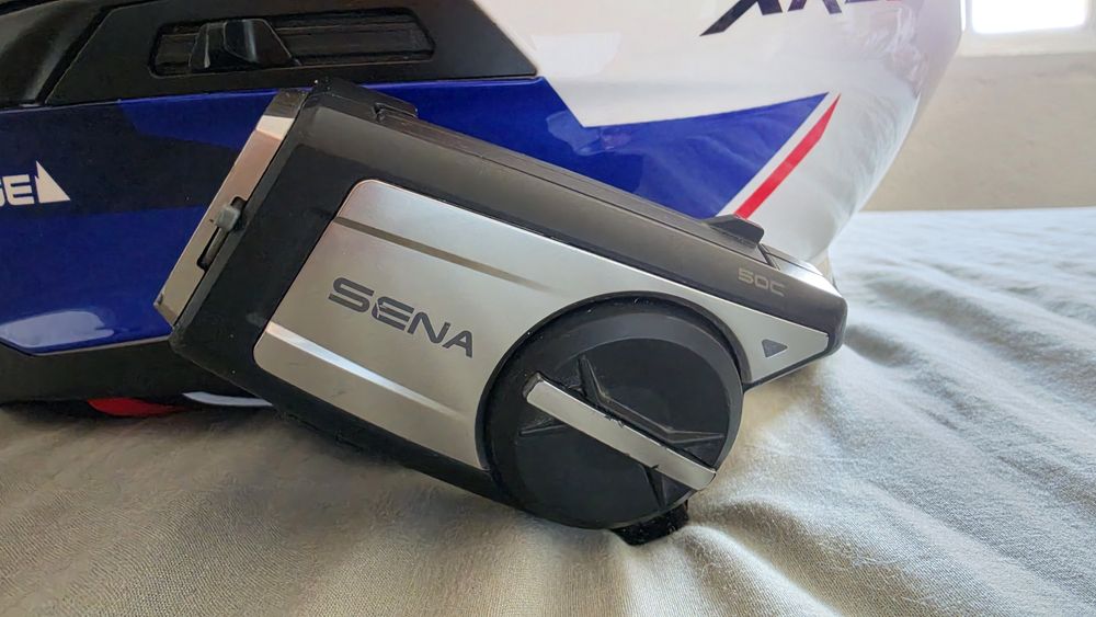 Intercom sena 50C + capacete CMS