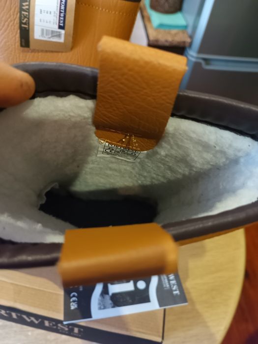 Чоловічі шкіряні утеплені чоботи