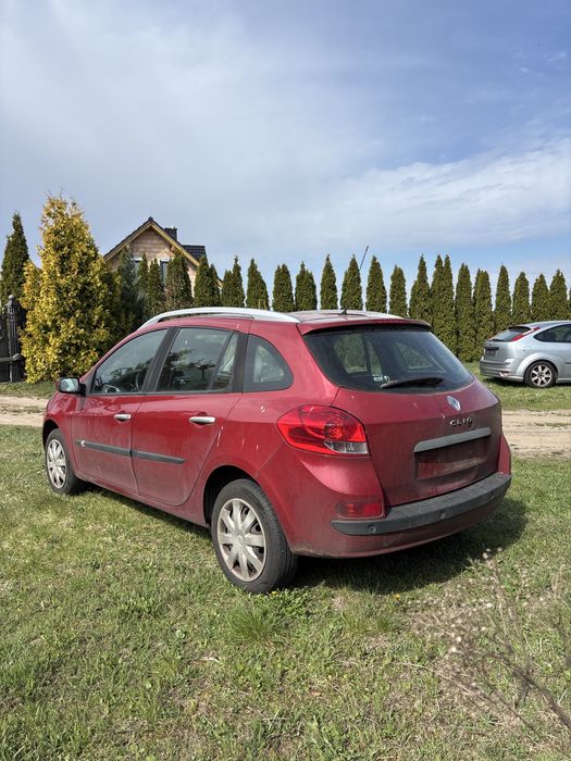 Clio III 3 TENNJ zderzak lampa błotnik drzwi lusterko szyba pas