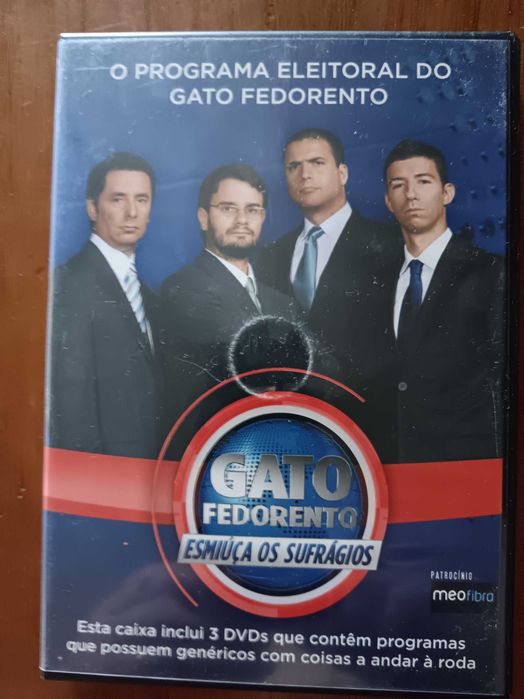filme dvd original - gato fedorento - edição 3 discos