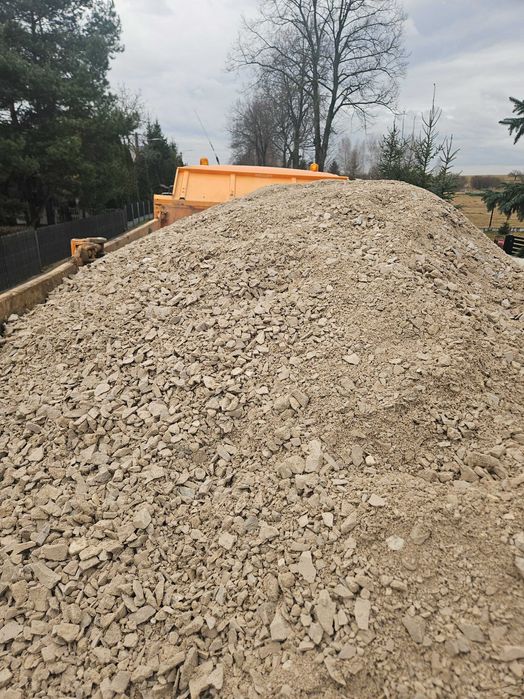 Kruszywo drogowe, Grys, Żwir, Wysiewka, Wapno, Transport