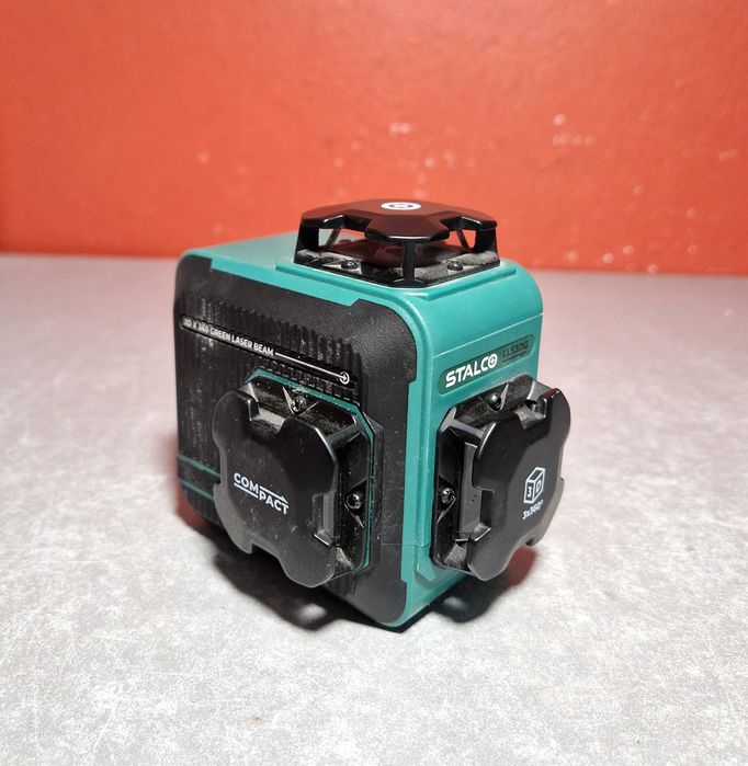 Laser krzyżowy Stalco 3D LLS3DG komplet
