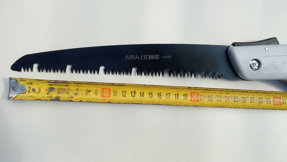 Складна пилка ножівка для роботи по дереву для саду та кемпінгу AIRAJ