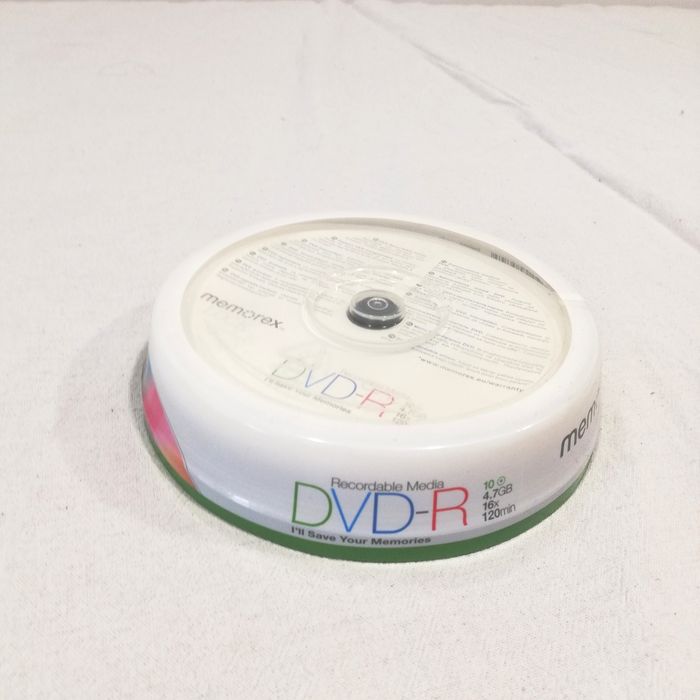 Pack novo e selado de 10 DVD-R