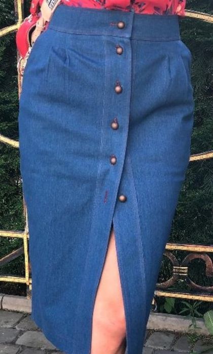 Продам нову джинсову спідницю